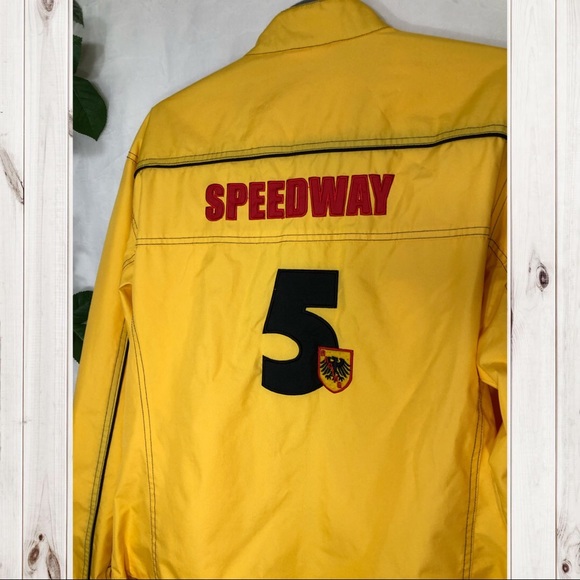 🟢Y2K Yellow Speed Racer Zip Up Jacket🟢 - Picture 10 of 12